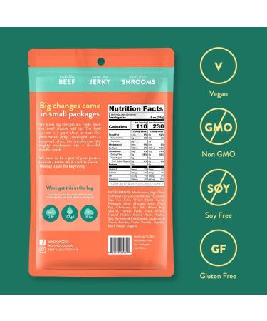 Moku Plant-Based Mushroom Jerky Hawaiian Teriyaki Sweet & Spicy - 3 Pack | Vegan, Gluten-Free, Non-GMO | Healthy Snack & Vegan Meat Alternatives - 2 Oz Each - Buy Online on GoSupps.com