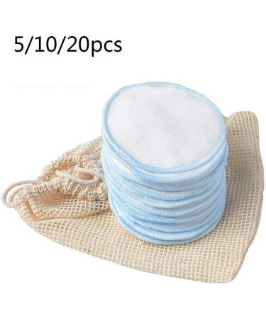 Buy Gofidine Washable Makeup Remover Pads - 20PC Bamboo Cotton Beauty Tools (Reusable & Eco-Friendly) - Buy Online on GoSupps.com