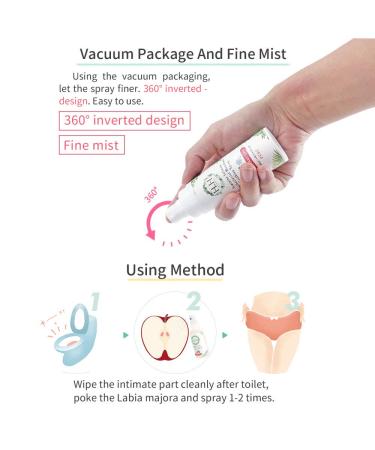 Buy HH Herb&Health Feminine Deodorant Spray - Natural Essential Oil Intimate Soothing Mist - Ship Worldwide - Buy Online on GoSupps.com
