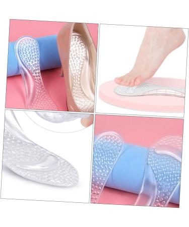 Buy NOLITOY 4 Pairs Non-Slip Massage Mat Insoles for Foot Arch Support & Comfort | High Heel Gel Pads & Cushions - International Shipping Available - Buy Online on GoSupps.com