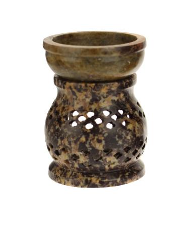 Beautiful Soapstone Elephant Shaped Aroma Oil Burner