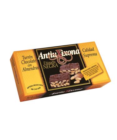 Antiu Xixona Nougat Chocolate With Almonds 200 g
