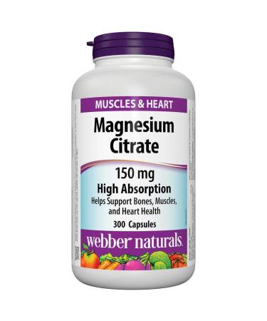 Magnesium Citrate 150 mg Capsules