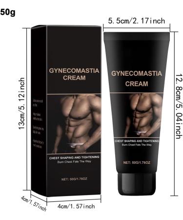  G n rique Men Chest Cream 50g Skin Moisturizing Lotion Natural Chest Care Cream for Sports Gym Fitness Home Travel Daily Skin Hydration Product for Active Men Fathers and Personal Bodycare Routine - Buy Online on GoSupps.com