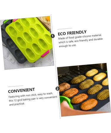 2 Pcs Silicone Cake Mold Baking Cup Silica Gel Puffs - Buy Online on GoSupps.com