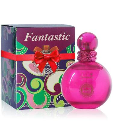Hybrid & Company Fantastic for Women Eau De Parfum Natural Spray Fresh Floral Scent 3.4 Fl Oz FANTASTIC 3.4 Fl Oz (Pack of 1)