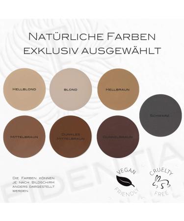 Fidentia Hair Shader Root Touch Up Concealer and Grey Cover Powder 12g - Light Blonde - Buy Online on GoSupps.com