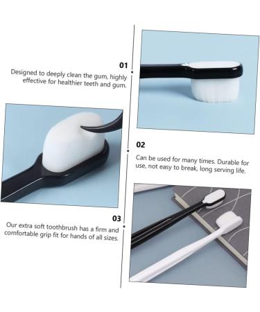 IPet Boom 2-St Soft Toothbrush for Sensitive Gums - Deep Cleaning Adult Toothbrush for Pregnant Women | Eco-Friendly Bristle & Tooth Flap Design - Buy Online on GoSupps.com