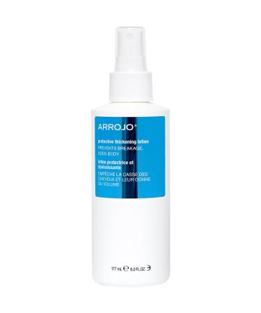 Hair Heat Protectant Spray Lotion - Sulfate-Free Paraben-Free Thermal Heat Protectant for Hair Styling & Blow Dry Styling - Lavender-Pear Hair Thickening Shine Spray for All Hair Types - Arrojo 6oz