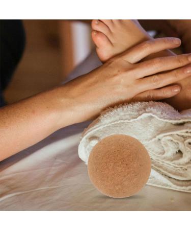 Healvian Cork Massage Ball - Travel Yoga Trigger Point Therapy for Plantar Fasciitis Relief | 100mm Relaxation Equipment - Buy Online on GoSupps.com