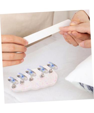 Beavorty 1 Set magnetic base nail supplies nail stand for press on nails supply fake nail holder nail art stand nail accessories nail stands for press on Acrylic Symphony false nails - Buy Online on GoSupps.com