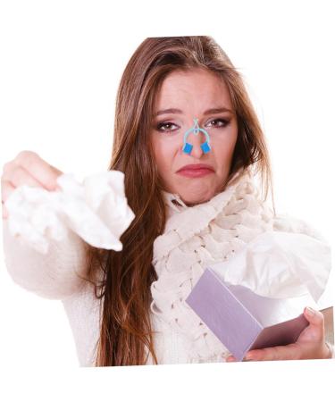FRCOLOR 30 Pcs Nose Correction Clip - Portable Nose Pincher & Breath Accessory - Sky Blue Nose Clip Set for Convenient Fixing - Household Nose Stopper & Nose Plug - Buy Online on GoSupps.com