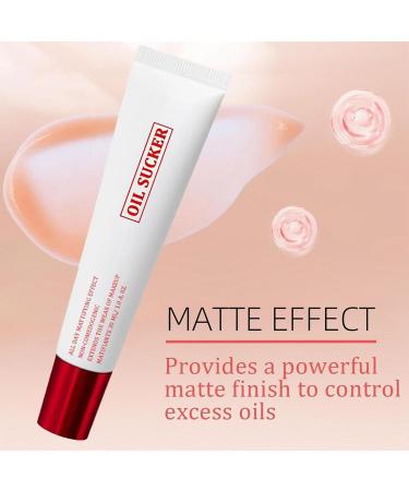 blmcoos Oil Sucker Primer Makeup Pore Refiner Primer Mattifying Primer for Oily Skin Waterproof & Sweatproof Makeup Base Alkaline Formula for Instant Pore Tightening 1 - Buy Online on GoSupps.com