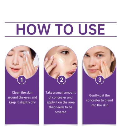 Blemish Concealer Body Cream 4-in-1 Full Coverage Concealer Stick Long-Lasting Waterproof Stick 7.5 ml Hydrating CC Cream Natural Finish for All Skin Types - Buy Online on GoSupps.com