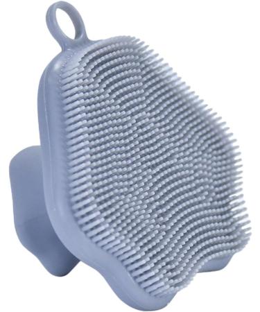 Silicone Face Brush - Silicone Face Scrubber Exfoliator with Handle Facial Cleansing Brush Face Wash Brush Face Exfoliator Brush Silicone Face Scrub for Sensitive Skin Jimii Gray - Buy Online on GoSupps.com