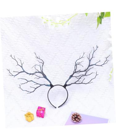 FRCOLOR Party Decoration Hair Accessories Photo Props Antlers The Photo Wooden - Buy Online on GoSupps.com