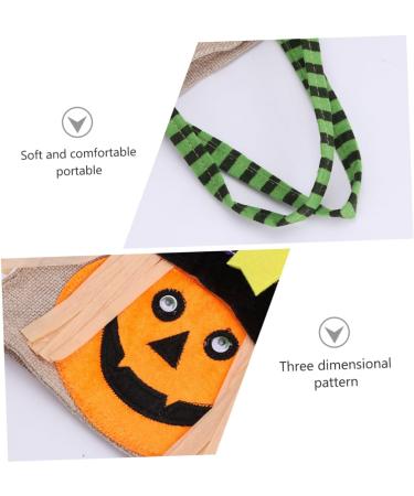Alipis 2pcs Halloween Candy Bag Bags Bulk Candy Bags Girl Clothes Tote Candy Bag Cartoon Apparel Child - Buy Online on GoSupps.com