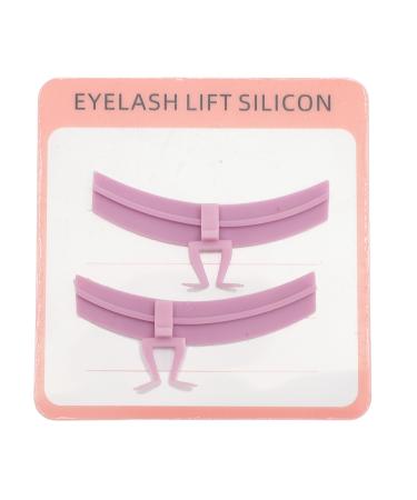 Eyelash Separator Tool Efficient Silicone Washable Reusable Lash Assist for Beauty Salon (Purple)