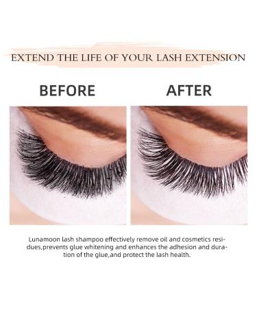 120ml Eyelash Shampoo for Extensions | Professional Lash Cleanser Foam | Salon & Home Use | Rose120 - Buy Online on GoSupps.com