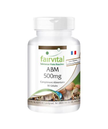Fairvital | ABM 500mg - Agaricus Blazei Powder in capsules - VEGAN - 90 capsules