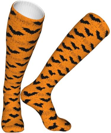 Orange Compression Socks for Men & Women - 15-20 mmHg Support for Running & Cycling - Buy Online on GoSupps.com
