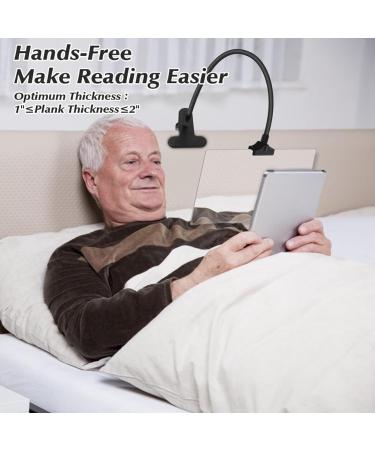 piuryue 5X Magnifying Glass with Clip 6x3.5 Inch Magnifier with Clamp Adjustable Flexible Gooseneck Clip on Magnifying Glass Easy Install Easy to Use - Buy Online on GoSupps.com