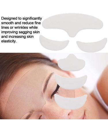 ZJchao Silicone Wrinkle Patches - 6Pcs Smile Lift Patch Set for Face - Reusable Skin Lifting Pads for Eye, Forehead, Chin - Reducing Wrinkles around Mouth and Upper Lip - Buy Online on GoSupps.com