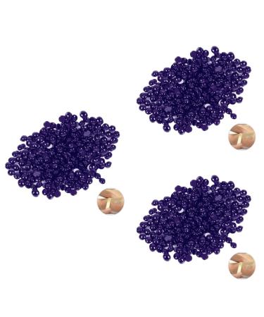 Minkissy 3st Wax Pearls | Hard Wax Beans for Smooth Hair Removal | Hot Film Wax for Body Waxing - Violet - Buy Online on GoSupps.com