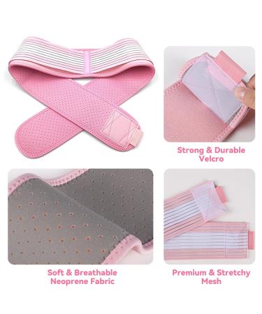 Buy INDEEMAX Sacroiliac SI Joint Hip Belt | Sciatica Pain Relief Brace for Men & Women | XL-XXL | Pink | International Shipping - Buy Online on GoSupps.com