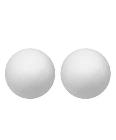 Crafjie Craft Foam Balls 6 Inches Diameter 6-Pack, Smooth Polystyrene Round Foam  Balls, for DIY