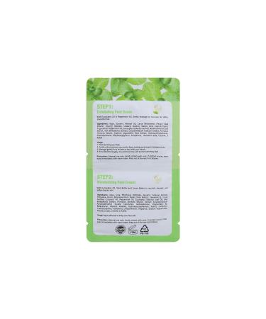 Exfoliating Foot Peel Mask for Dry Cracked Feet - Callus Remover & Moisturizer for Men & Women - Buy Online on GoSupps.com