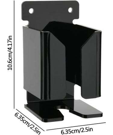 Jingling Self-Adhesive Toothbrush & Razor Holder for Shower Electric Shed Organizer in Black | Durable Storage Solution for Toiletries - Buy Online on GoSupps.com