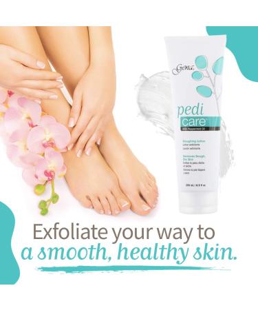 Gena Pedi Care Lotion with Peppermint Oil 8.5oz - Nourishing Foot Cream - Buy Online on GoSupps.com