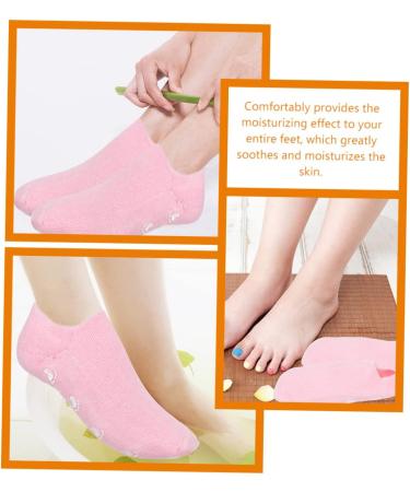 minkissy Essential Oil 6 Pairs Foot Gel Socks Miss Cosmetic Pedicure Cotton-Spandex Essential Oils - Buy Online on GoSupps.com