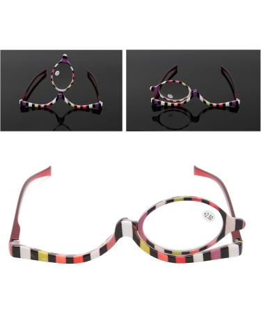 Buy Magnifying Makeup Eyeglasses - Single Lens Rotating Reading Glasses for Women (+3.00) | International Shipping - Buy Online on GoSupps.com