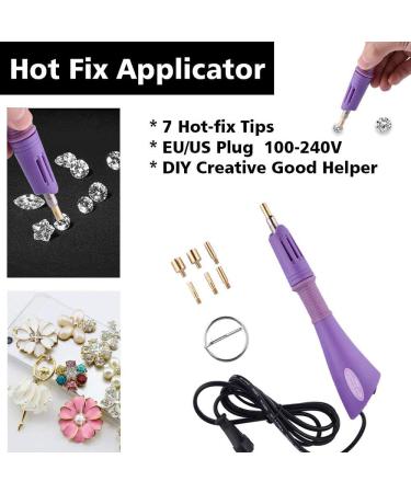 Hotfix Applicator Tool Set - 7 Sizes Tweezers & Accessories for Crafting & DIY Projects - Buy Online on GoSupps.com