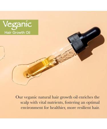 Veganic Hair Growth Oil - Natural Hair Oil for Men & Women | 2pcs | Boost Hair Growth Globally - Buy Online on GoSupps.com