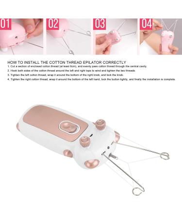Replacement Cotton Thread for Electric Epilator | Facial Hair Removal | International Shipping - Buy Online on GoSupps.com