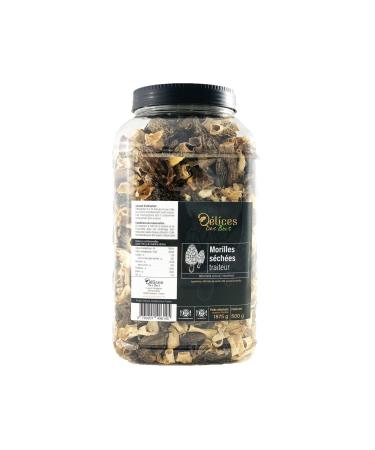 D lices Des Bois Morel mushrooms prepared - 500g jar