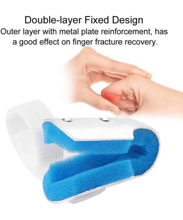 Finger Correction Protector - 3 Sizes Splint Brace for Finger Pain Relief | Fracture Fix Support & Comfort - Buy Online on GoSupps.com