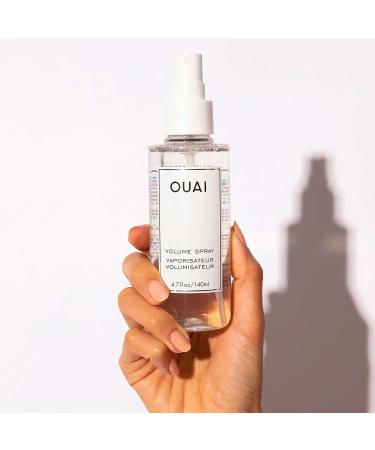 OUAI Volume Spray - Weightless Pre-Blowout Mist for Long-Lasting Thickness, Volume, and Bounce - With Volume Polymers and Hibiscus Extract - 4.7 Oz - Buy Online on GoSupps.com