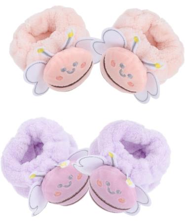 Healeved 4 Pairs Wrist Band Hair Ties Kids Skincare Headbands for Women Wristband Workout Headband Head Bands for Womens Hair Makeup Cartoon Washing Wash Belt Skin Care Women's Flannel - Buy Online on GoSupps.com