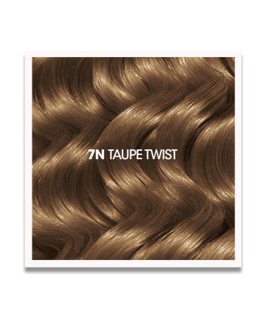 All About Curls 7N Taupe Twist - Permanent Hair Color for Curly Hair | 100% Grey Coverage | Nourishing Dye with Prep + Protect Serum - Buy Online on GoSupps.com
