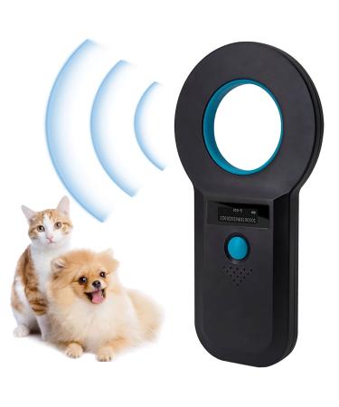 Chiplesger for dogs animal chip reader for animals RFID microchip reader for animal identification 134.2kHz 128 piece of day information memory for dogs/cat ISO11784/85/Hfdx-B/Emid (Blau) - Buy Online on GoSupps.com