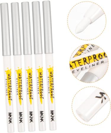 FOMIYES 25 Pcs White Lying Silkworm Pen Eyeshadow Matte Eyeliner Makeup Stick Brighten Girl Highlighter - Buy Online on GoSupps.com