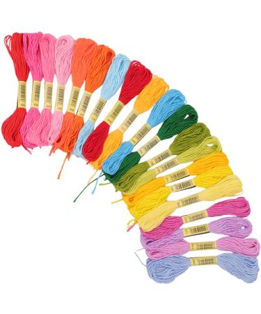 32PCS Hair Accessory Set - 12 Acrylic Hair Cuffs + 20 Colorful Hair Strings in Multicolor - Buy Online on GoSupps.com