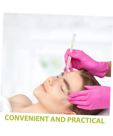 Mikinona 5pcs Beauty Spot Eyebrow Pen Fluorescent Green Pen Markers Pen Marking Pen Plastic - Buy Online on GoSupps.com