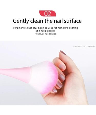Powder Blush Brush Loose Powder Brush for Makeup - Powder Foundation Brush Nail Brushes Face Makeup Tool for Complete Coverage and Prefect Finish pink - Buy Online on GoSupps.com