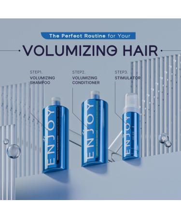 Therapeutic Volumizing Shampoo & Conditioner Duo Set | 10.1 oz | International Shipping Available - Buy Online on GoSupps.com