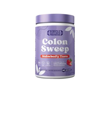 ColonSweep Psyllium Husk Powder Colon Cleanser - Vegan Gluten Free Fiber Supplement - Safe Colon Cleanse for Constipation Relief Bloating Relief & Gut Health -16 OZ (60 Servings)